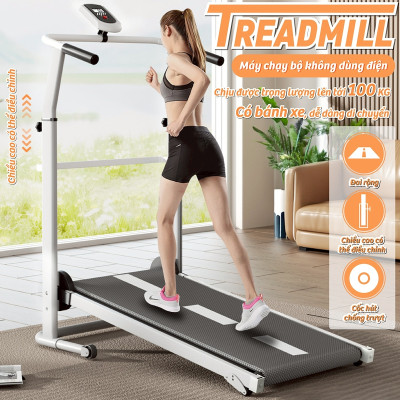 BG Máy chạy bộ cơ, máy chạy bộ không điện Treadmill SH305 thích hợp cho mọi lứa tuổi luyện tập (hàng nhập khẩu)