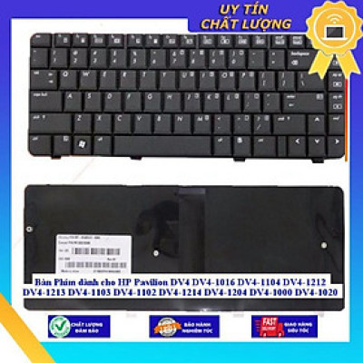 Bàn Phím dùng cho HP Pavilion DV4 DV4-1016 DV4-1104 DV4-1212 DV4-1213 DV4-1103 DV4-1102 DV4-1214 DV4-1204 DV4-1000 DV4-1 - Hàng Nhập Khẩu New Seal