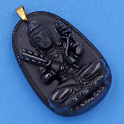 Mặt dây chuyền Hư Không Tạng Bồ Tát 5cm kèm hộp nhung