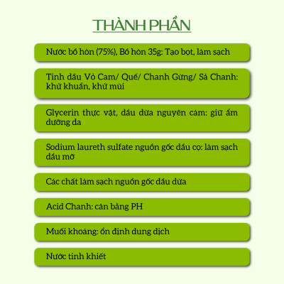 Nước rửa chén hữu cơ Bồ hòn Ecocare tinh dầu Chanh Gừng 4000ml