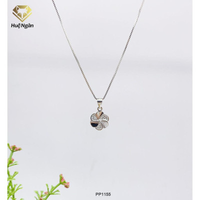 Dây chuyền bạc Ý 925 Huệ Ngân - Hoa đẹp PP1155