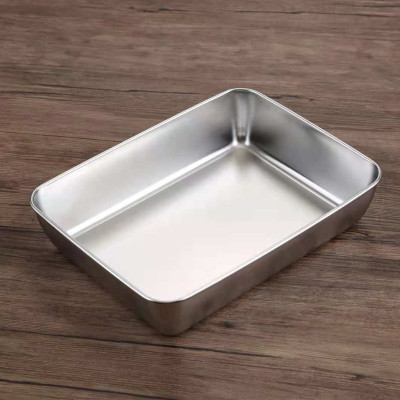  KHAY INOX 304 SÂU CAO CẤP – THIẾT KẾ HIỆN ĐẠI, BỀN BỈ & TIỆN DỤNG - KHAY INOX 304 CHỮ NHẬT NHIỀU SIZE, ĐA DỤNG, AN TOÀN & BỀN BỈ 