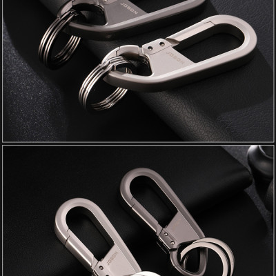 Móc khóa xe máy ô tô xe hơi Jobon có chốt móc đĩa quần, nước sơn cao cấp, thép inox không gỉ JB-193