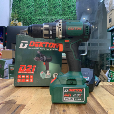 MÁY KHOAN 3 CHỨC NĂNG PIN 21V DEKTON D21-MK13T - HÀNG CHÍNH HÃNG
