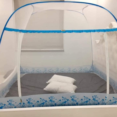 Màn Chụp , Mùng Chụp Tự Bung Đỉnh Rộng Cao Cấp Mộc Miên ( Hà Nội )