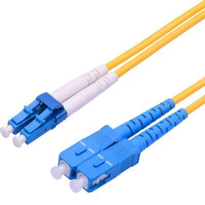 Ugreen UG80251NW223TK 10M SC-SC Màu vàng Cáp nhảy quang Single mode Duplex Fiber - HÀNG CHÍNH HÃNG