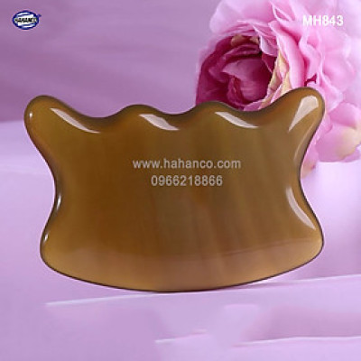 Dụng cụ cạo gió mát xa bằng sừng (MH843) Làm mịn da - nâng cơ và giảm đau toàn thân