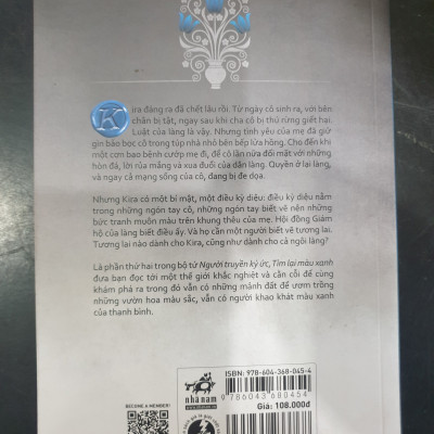 Combo 2 cuốn Tiểu Thuyết Hấp Dẫn: Tìm Lại Màu Xanh+ Đi Trốn  (Tặng kèm BookMark Happy Life)  