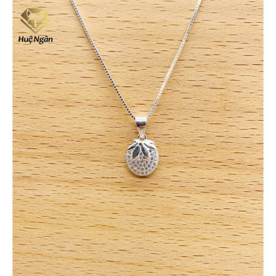 Dây chuyền bạc Ý 925 Huệ Ngân -Cherry Ngọt ngào YCXD070