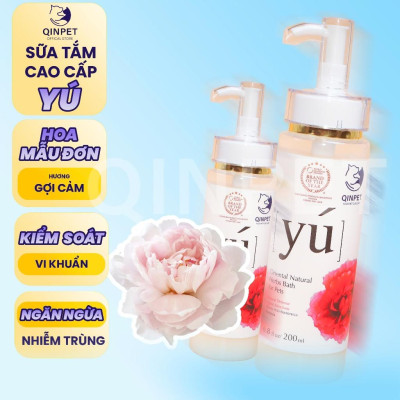 Sữa tắm Yú Cao cấp Phương Đông, chính hãƞg Dành Cho Chó Mèo, Chai Chiết 200ml