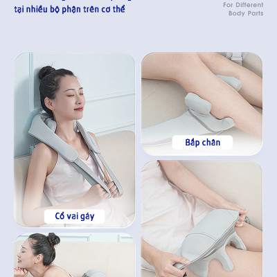 Máy massage Cổ Gáy VISPO VP-CG24 giúp massage cổ vai gáy hiệu quả nhất