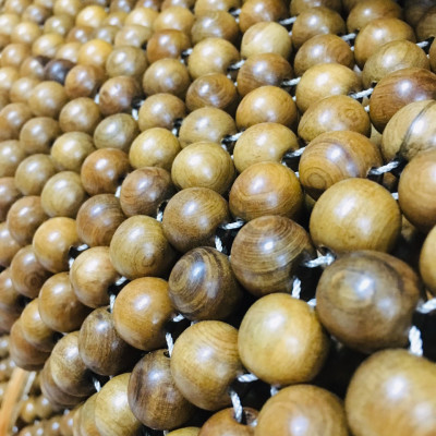 Chiếu Hạt Gỗ Bách Xanh Cao Cấp Hạt 1.2cm ( video , hình thật )