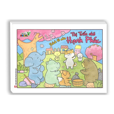 Sách Tô Màu - Baby Three - 12 Con Giáp + Cổ Tích + Bốn Mùa + Thị Trấn Nhỏ + Tết + Chuyện Của Mèo Cam - Combo 6 Cuốn - Minh Thắng