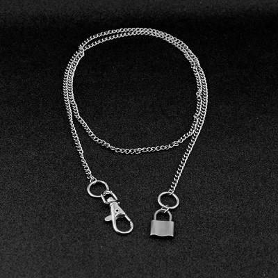 Vòng cổ titan nhiều lớp ổ khoá xu hướng mới