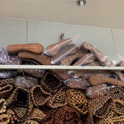 Gối Hạt Gỗ Hương Cao Cấp - Gối Công Thái Học ( video , hình thật )