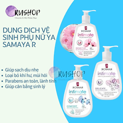 Dung dịch vệ sinh phụ nữ YA SAMAYA R Intimate 265ml - làm sạch dưỡng ẩm