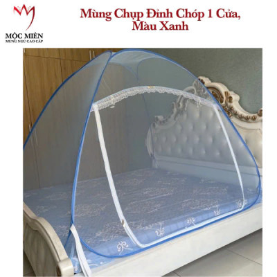 Mùng chụp , Màn chụp tự bung Đỉnh Nhọn cao cấp Mộc Miên - Màn F1 -2022 ( hình thật )