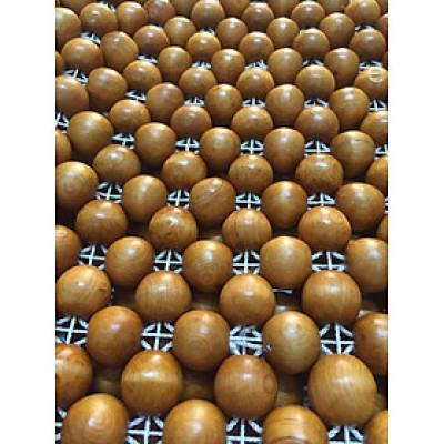 Chiếu Hạt Gỗ Pơ Mu Cao Cấp - Kích Thước 2,2mx2m hạt 1.8cm ( video , hình thật )