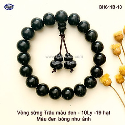 Vòng tay sừng đuôi Hồ Lô phong thủy (Đủ Size & màu) BH611 - Tĩnh tâm - May mắn hút Tài Lộc - Bracelet of HAHANCO