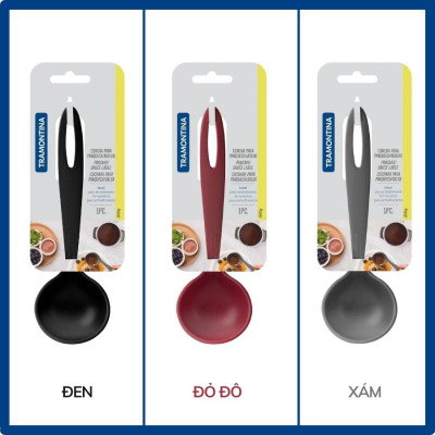 Muôi Múc Canh Nhỏ Tramontina 20cm Bằng Nhựa PA An Toàn Chịu Nhiệt Nhập Khẩu Brazil