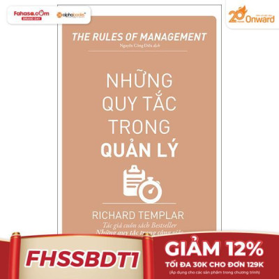 Sách - Những Quy Tắc Trong Quản Lý