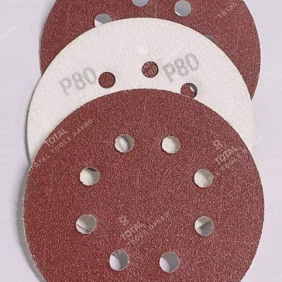 GIẤY NHÁM TRÒN 125MM TOTAL TAC731251