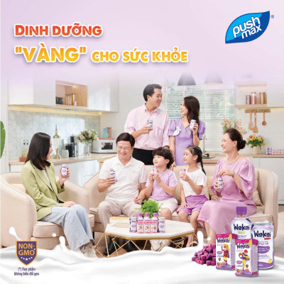 Thùng 24 Lon Sữa Chua Uống Từ Thực Vật Wakai Active (250ml x 24 lon)
