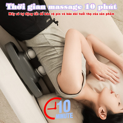 Máy massage đấm lưng và giãn cơ cầm tay Nikio NK-272 Pro - 6 đầu độc đáo cho hiệu suất giãn cơ gấp 6 lần | OKbuy