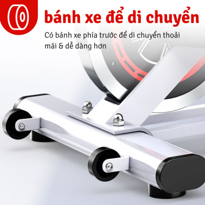 BG- BLUETOOTH-Xe đạp tập thể thao đa năng trong nhà SPINING BIKE ELITE 02 - 4800258 mới (hàng nhập khẩu)