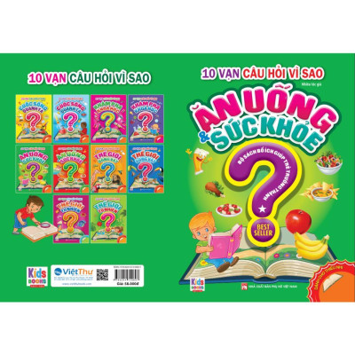 Sách - 10 Vạn Câu Hỏi Vì Sao - Ăn Uống Và Sức Khỏe - Tập 1 - Việt Thư