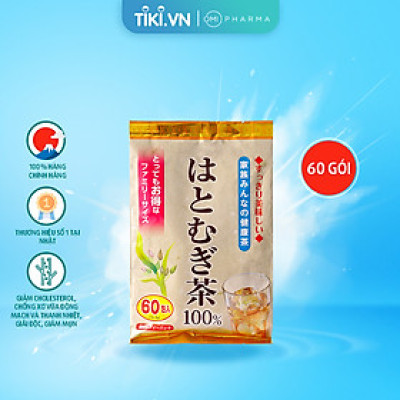 Trà Hạt Ý Dĩ Yuwa 100% Chiết Xuất Từ Hạt Ý Dĩ Thanh Nhiệt, Giảm Mụn Nhọt, Hỗ Trợ Giảm Cân, Tốt Sức Khỏe Tim Mạch 