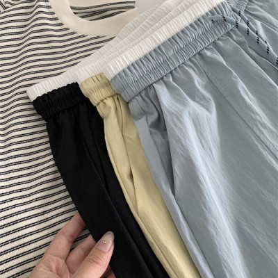 Quần ống rộng nữ, chất liệu Lụa gió cao cấp, mềm mịn, mát mẻ, Quần dài nữ form rộng thoải mái form 40-62 kg