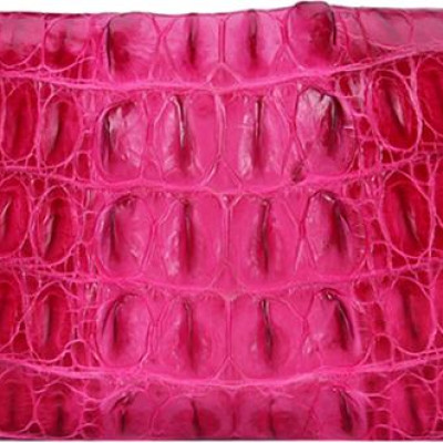 Ví Nữ Da Cá Sấu 3 Gấp Gai Huy Hoàng HT3286 (19 x 10.5 cm) - Hồng