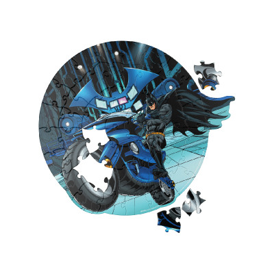 Bộ Xếp Hình 48 Miếng Theo Shape - Batman SPIN GAMES 20150407