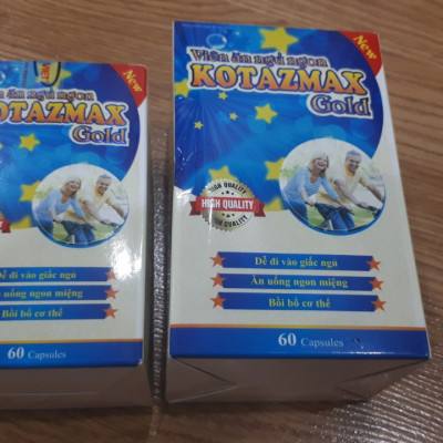 Thực Phẩm Chức Năng  Kotazmax Gold - Bổ Sung Lysin - Vitamin - Khoáng Chất Cho Người Lớn Tuổi