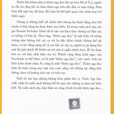 Thiên Nga Đen - The Black Swan (Quà tặng: Cây viết Galaxy)