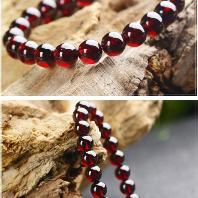 Vòng tay phong thủy, vòng tay nữ đá  thạch anh đỏ ruby cho Nữ cầu Tài Lộc Duyên