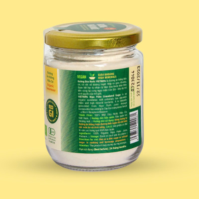 Đường Dừa Nước Vietnipa 150g -  Người Tiểu Đường, Ăn Kiêng, Hàm Lượng Vitamin Và Muối Khoáng Cao
