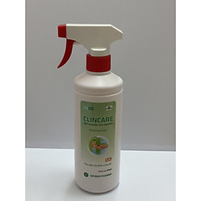 Xịt sát khuẩn tay nhanh khô và bề mặt vật dụng Clincare SH 500ml