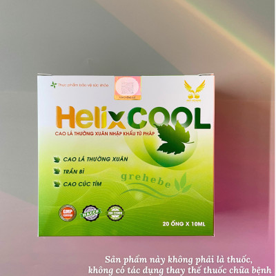 [TPBVSK] HELIX COOL - Siro hỗ trợ giảm ho, sổ mũi (H/20 ống x 10ml)