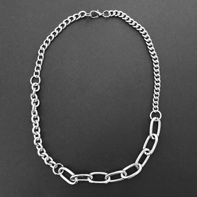 Vòng cổ dây chuyền hip hop phong cách đường phố xu hướng phóng khoáng cá tính