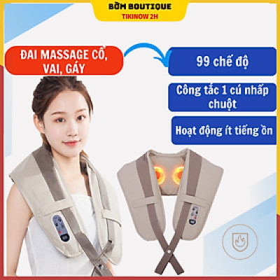 Máy Massage Vai, Lưng, Cổ, Gáy, đai massage toàn thân cao cấp