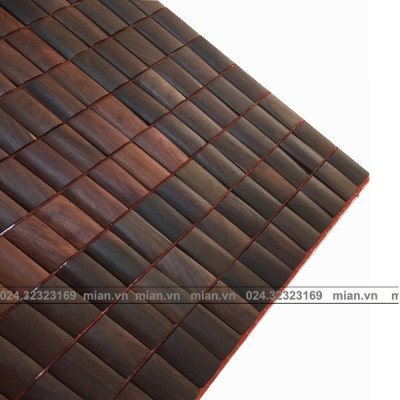 Chiếu Hạt Gỗ Trắc Miếng - Kích Thước 1,6mx2m ( video , hình thật ) 