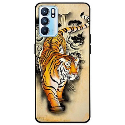 Ốp lưng dành cho Oppo Reno 6 - Reno 6 Z mẫu Hổ