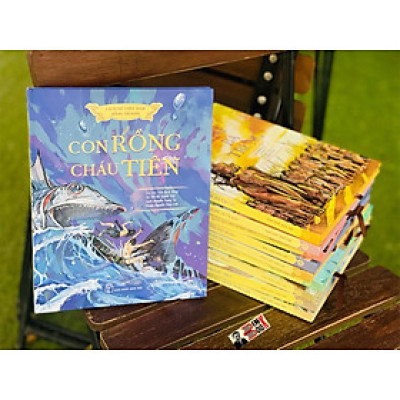 [Bộ LỊCH SỬ VIỆT NAM BẰNG TRANH] - NXB TRẺ - [Con Rồng cháu Tiên] -