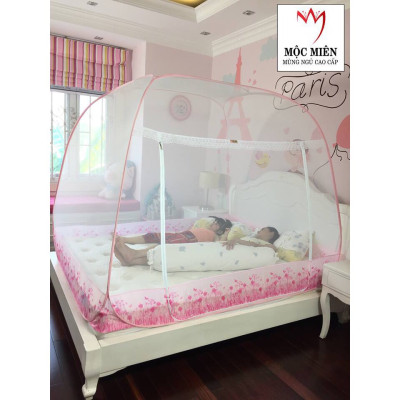 Màn Chụp , Mùng Chụp Cao Cấp Mộc Miên - 1,2mx2m ( Hà Nội )