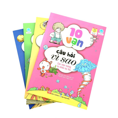 Bộ Sách 10 Vạn Câu Hỏi Vì Sao 4 - Vũ Trụ - Trái Đất (Bộ 4 Cuốn)