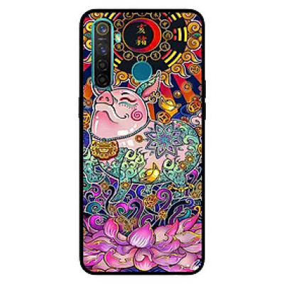 Ốp Lưng in cho Realme 5 Pro / Realme Q Mẫu 12 Con Giáp Hợi - Hàng Chính Hãng