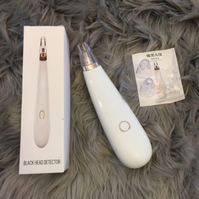 Máy Hút Mụn Đầu Đen, Mụn Cám Cực Mạnh Cầm Tay Black Head Detector (Trắng) Sữa rửa mặt dành cho da mụn