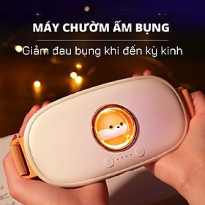 ￼Máy massage đau bụng kinh M28, Có hộp quà tặng, Giảm đau bụng cho phụ nữ đến kì, Chườm nóng, Hỗ trợ chăm sóc sức khỏe